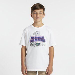 Nike Florida Gators Youth T-Shirt Size Medium 2008 National Champions NCAA Short
